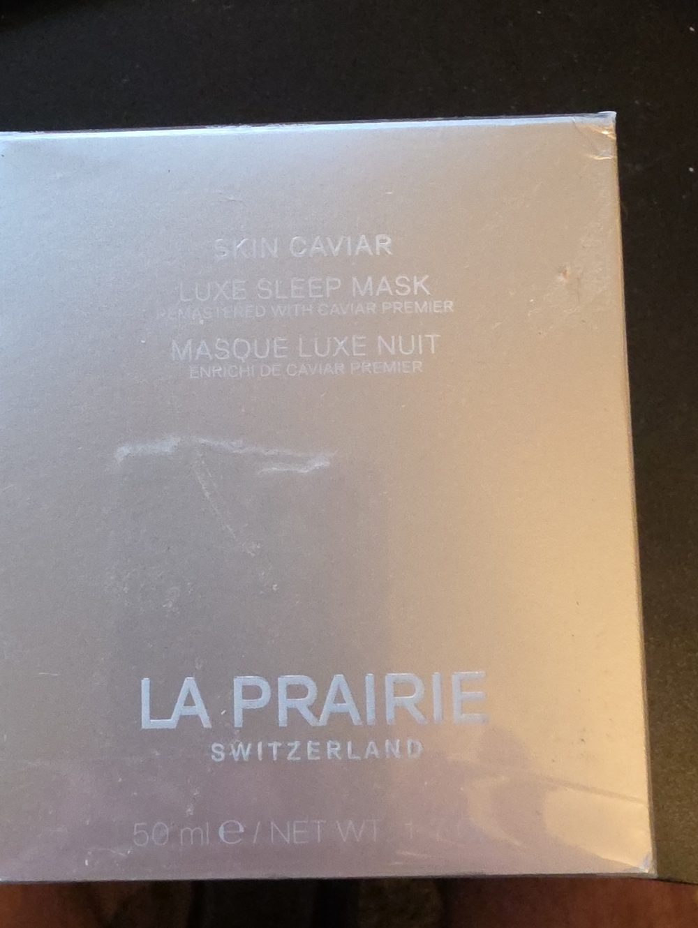 La Prairie Luxe Sleep Mask - Pale Pink Box